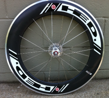 HED 2014 JET 9 內外呔跑車後轆~23X90MM / HED 2014 JET 9 REAR WHEEL