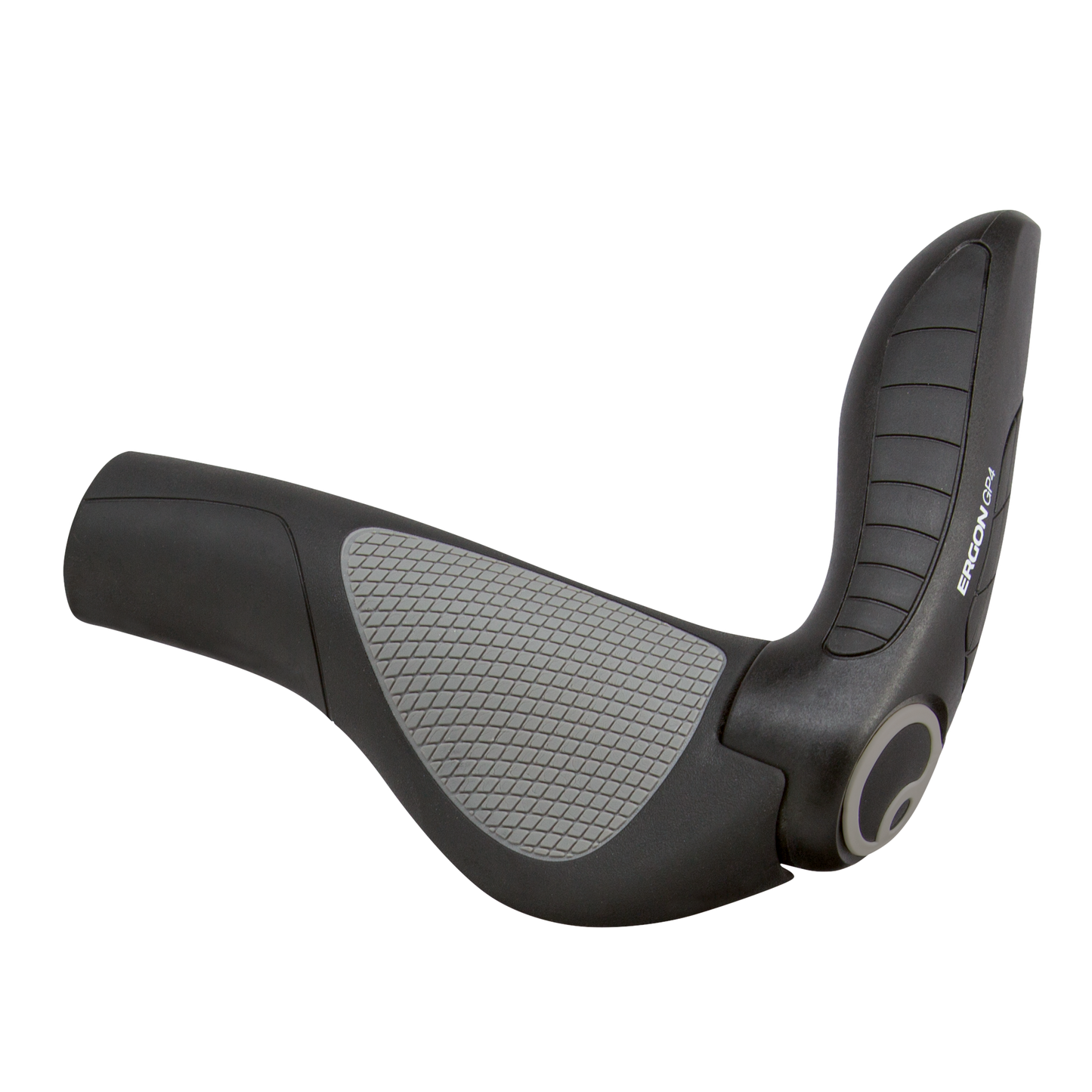 Ergon GP4 handgrip with composite horns/Ergon GP4 Grips, Rubber Inserts