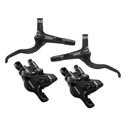 Shimano MT401 樹脂皮-2活塞-碟掣套裝 (J-Kit) / Shimano MT401 Disc Brake Set -Resin Pad(W/O FIN) (J-Kit)