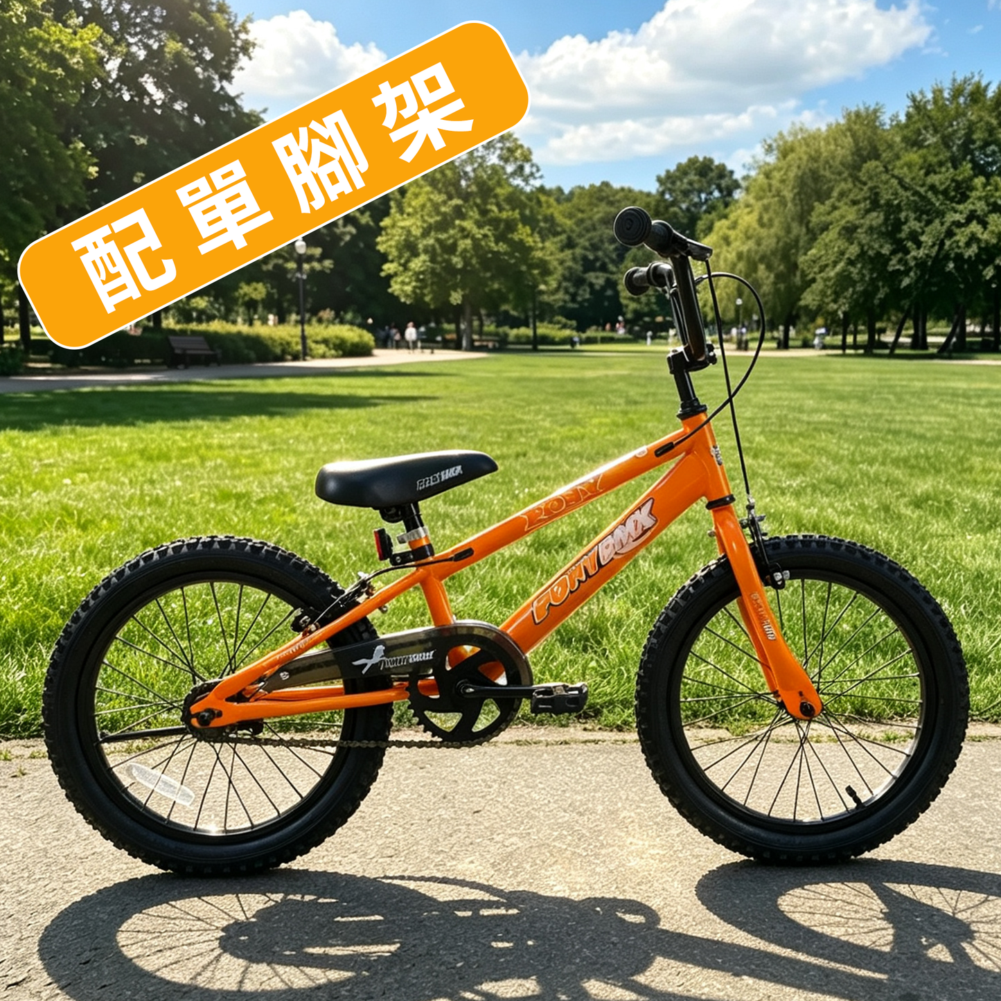 PONY new ST-type child bike - 18" / PONY ST-TYPE KID BIKE - 18"