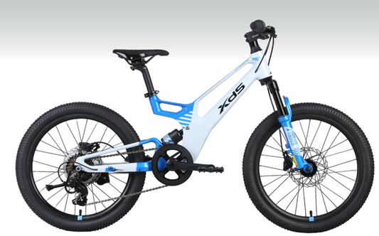 XDS 2026-鎂馳 Shimano7速油壓碟刹前後避震內走線鎂合金兒童山地車