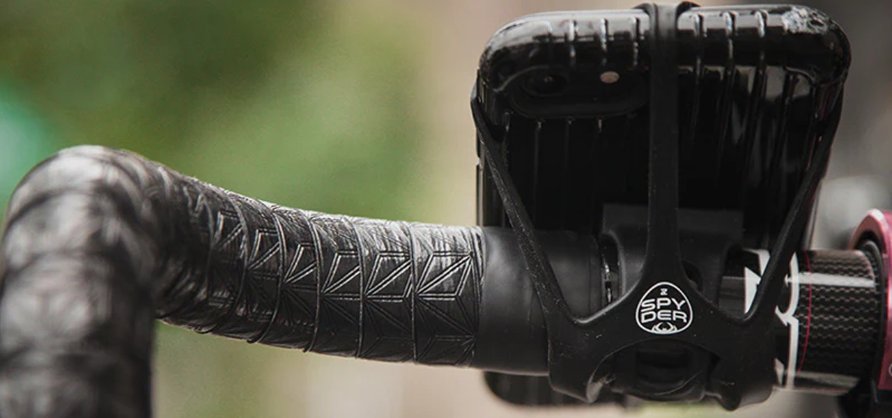 ULAC SPYDER Z-H2 手機硅膠綁帶-(固定車頭)-黑色 / ULAC H2 SPYDER MOBILE STRAP-BLACK