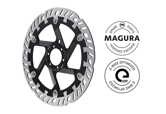 MAGURA MDR-P 六孔碟片-含固定螺絲 / MAGURA MDR-P ROTOR STORM WITH BOLTS