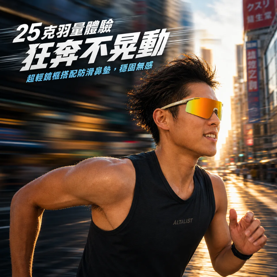 ALTALIST  HAYATE R3 TRIATHLON SUNGLASSES - Size Small