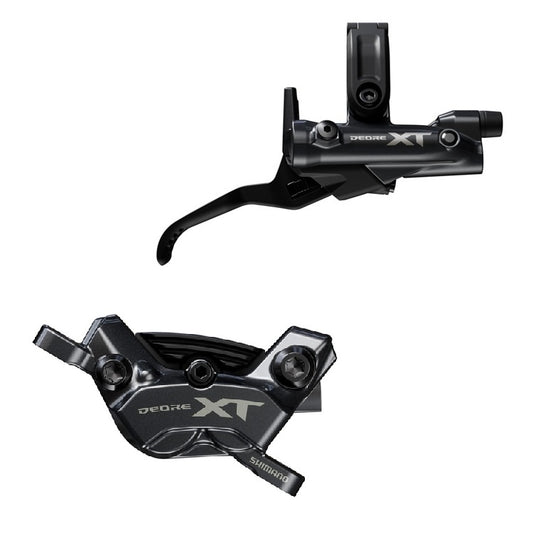 Shimano XT 散熱金屬皮4活塞前後碟掣套裝 BL-M8200/BR-M8220 / Shimano XT Front/Rear Disc Brake Set-Metal Pad(W/FIN) BL-M8200/BR-M8220