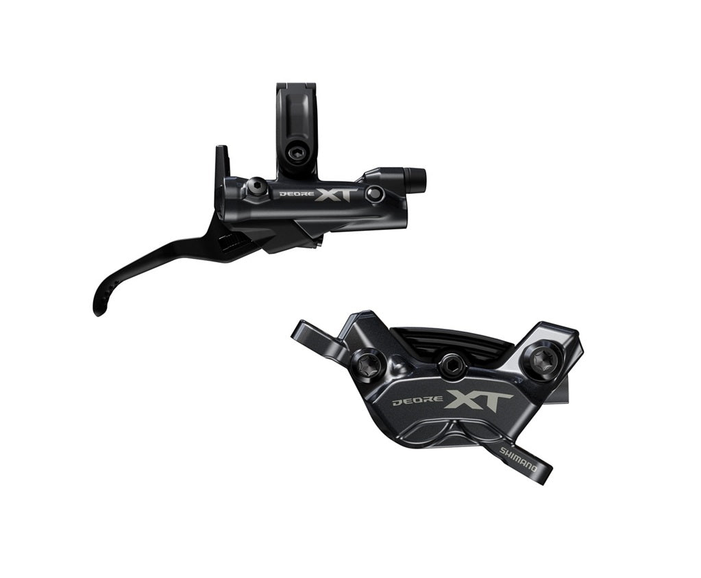 Shimano XT 前/後碟掣套裝-散熱樹脂制皮-M8220 /  Shimano XT Front/Rear Disc Brake Set-Resin Pad(W/FIN)-M8220