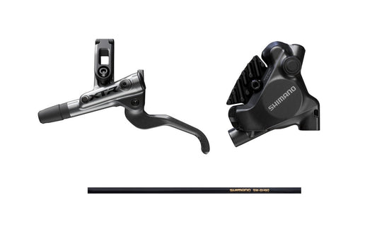 Shimano XTR 前後碟掣套裝平面安裝式鮑魚-樹脂皮-BL-M9200,BR-MT805 / Shimano XTR Front/Rear Disc Brake Set-Resin Pad BL-M9200,BR-MT805