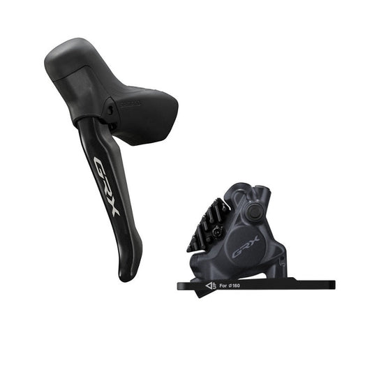 Shimano GRX 前碟掣套裝-制手連鮑魚-散熱樹脂碟制皮-BL-RS717L(L),BR-RX410(F)