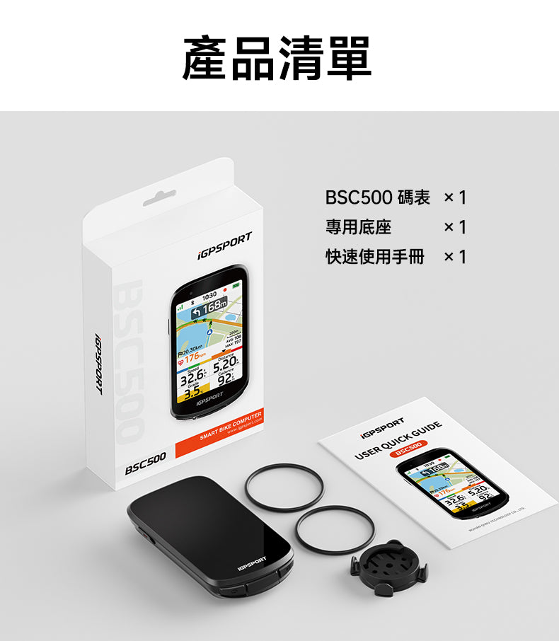 iGPSPORT BSC500 GPS Wireless Computer