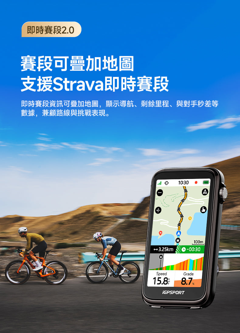 iGPSPORT BiNavi ULTRA Smart GPS Bike Computer