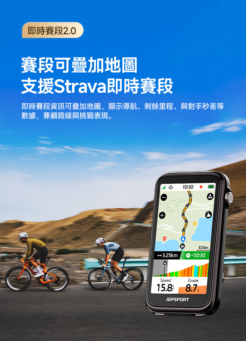 iGPSPORT BiNavi ULTRA 智能GPS咪錶
