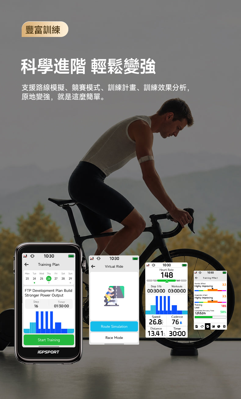 iGPSPORT BiNavi ULTRA Smart GPS Bike Computer
