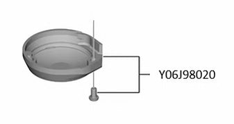 SHIMANO ST-R3000 主手內蓋 & 固定螺絲 / SHIMANO SL-R3000 MAIN LEVER COVER & FIXING SCREW