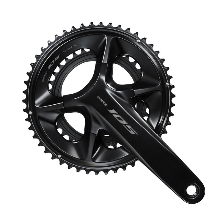 Shimano 105 12-speed double chainwheel-black-FC-R7100 / Shimano 105 Chainwheel-12Speed-Black-FC-R7100 