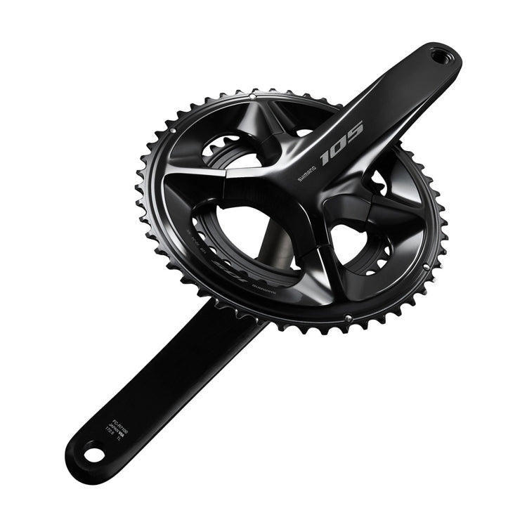 Shimano 105 十二速雙片鏈鉼-黑色-FC-R7100 / Shimano 105 Chainwheel-12Speed-Black-FC-R7100