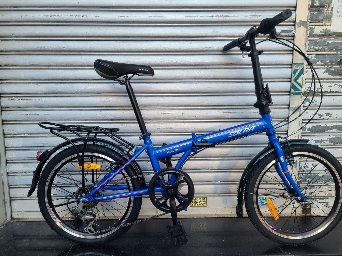 SOLAR FD-500S 20寸鐵架V制摺車-20"/ SOLAR FD-500S FOLDING BIKE-20"