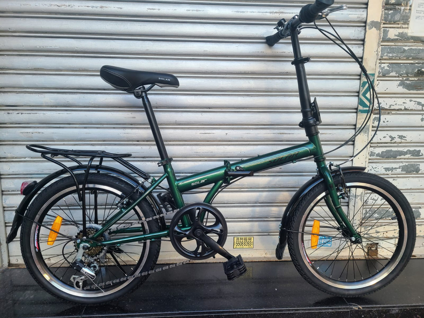 SOLAR FD-500S 20寸鐵架V制摺車-20"/ SOLAR FD-500S FOLDING BIKE-20"