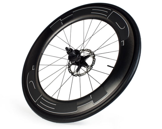 HED 2018 JET 9 PLUS BLACK Sports car front wheel inside and outside / HED 2018 JET 9 PLUS BLACK FRONTWHEEL