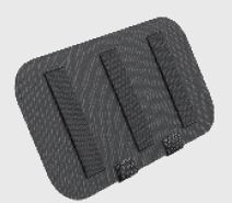 READY GO LUMIS SADDLE BAG WITH RED LIGHT SET