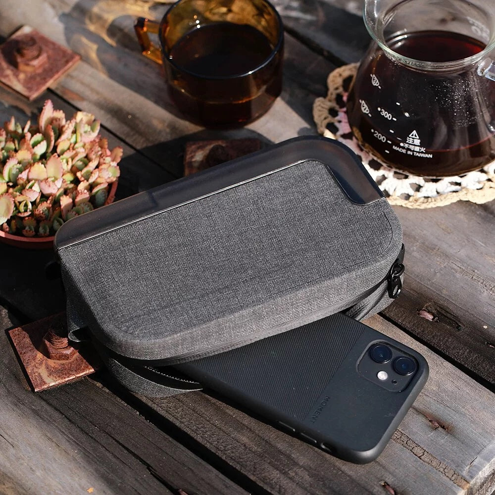 READY GO LUMIS SADDLE BAG WITH RED LIGHT SET