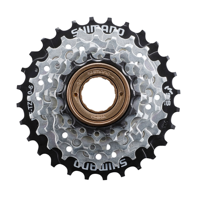 SHIMANO 6-speed twist tooth wave tooth-MF-TZ510-6-14-28T / SHIMANO MULTIPLE FREEWHEEL-6 SPEED-MF-TZ510-6-14-28T