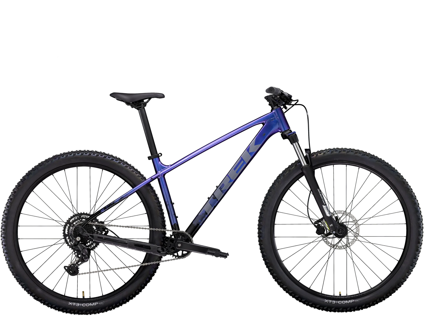 Trek 2025 Marlin 5 Gen 3 前避震碟剎車-Purple Flip To Trek Black Fade / Trek 2025 Marlin 5 Gen 3 Front SUS Bike-Purple Flip To Trek Black Fade