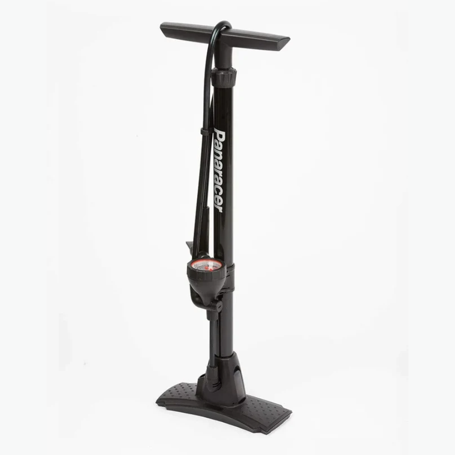 Panaracer Alloy FV and AV Floor Pump, with Air Pressure Gauge