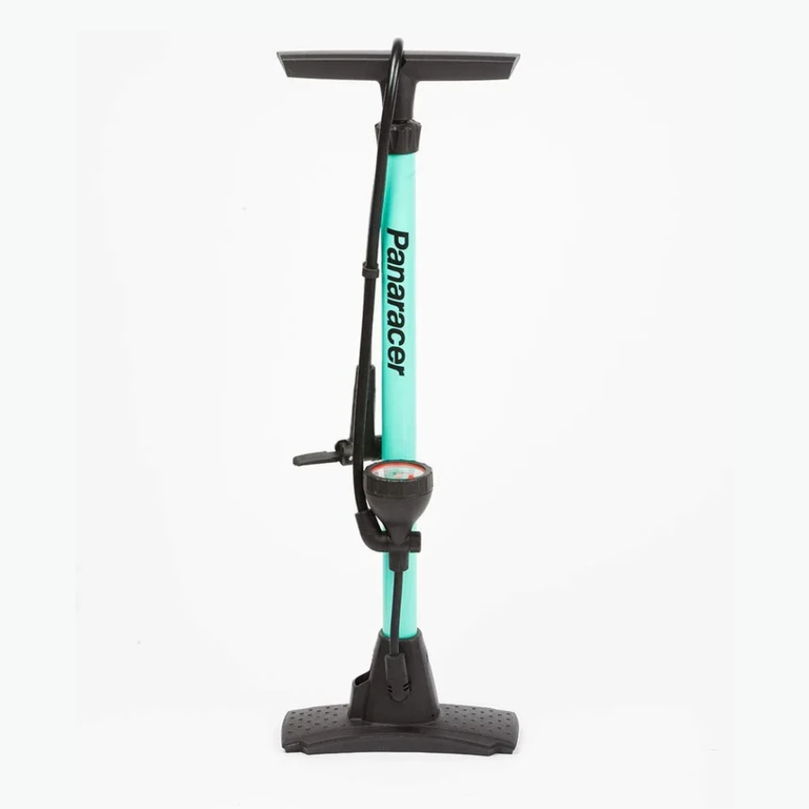 Panaracer Alloy FV and AV Floor Pump, with Air Pressure Gauge