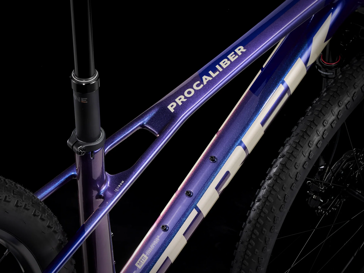 Trek 2025 Procaliber 9.5 Gen 3 碳纖維前避震車- Purple Flip/Hex Blue / Trek 2025 Procaliber 9.5 Gen 3 Carbon Bike- Purple Flip/Hex Blue