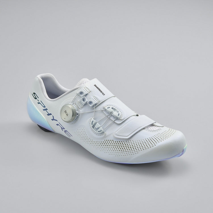 SHIMANO SH-RC903PWR S-PHYRE 公路車鞋-寬型-白色 / SHIMANO SH-RC903PWR S-PHYRE ROAD SHOES-WIDE-WHITE