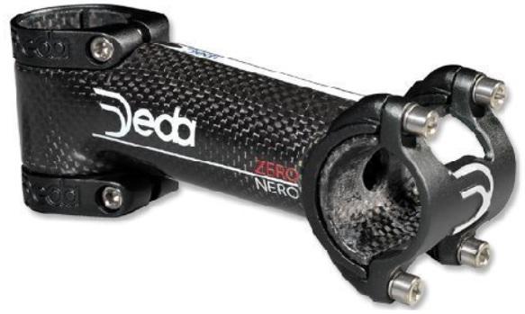 DEDA ZERONERO 31.7 碳纖維車頭柱~白色~100MM-ZERONEROW100/DEDA ZERONERO 31.7 CARBON STEM~WH~100MM-ZERONEROW100