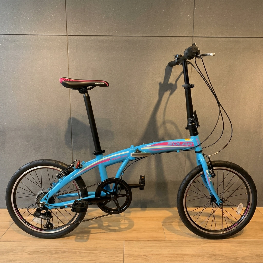 SOLAR FD-800 V ALLOY FOLDING BIKE-20"-7 SPD