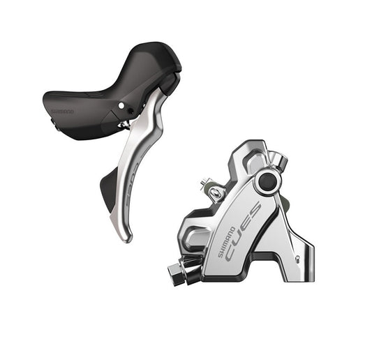 Shimano CUES 後碟掣套裝-樹脂皮-ST-U6030(R),BR-U6030(R)-銀色