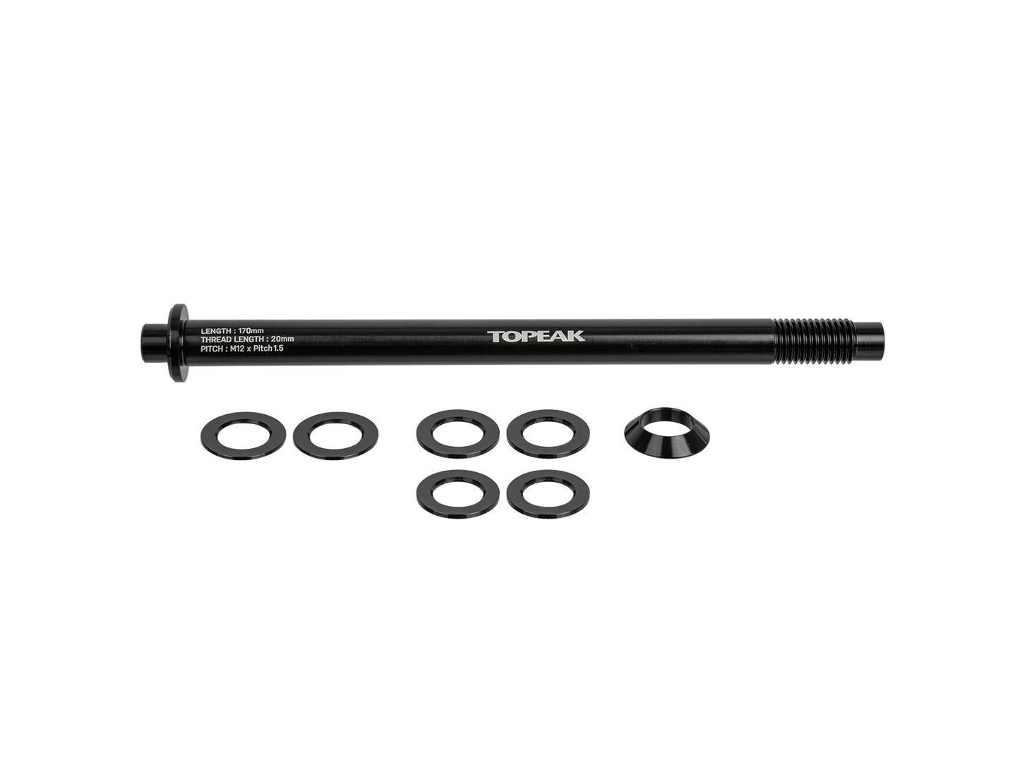 Topeak Zi:Rak 貫通軸