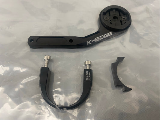 5折｜K-EDGE GARMIN SPORT 咪錶延伸碼-31.8-黑色 / K-EDGE GARMIN SPORT COMPUTER MOUNT-31.8-BLACK