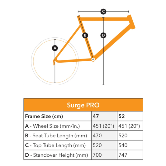 Tern Roji Bike Surge Pro 451 小輪徑