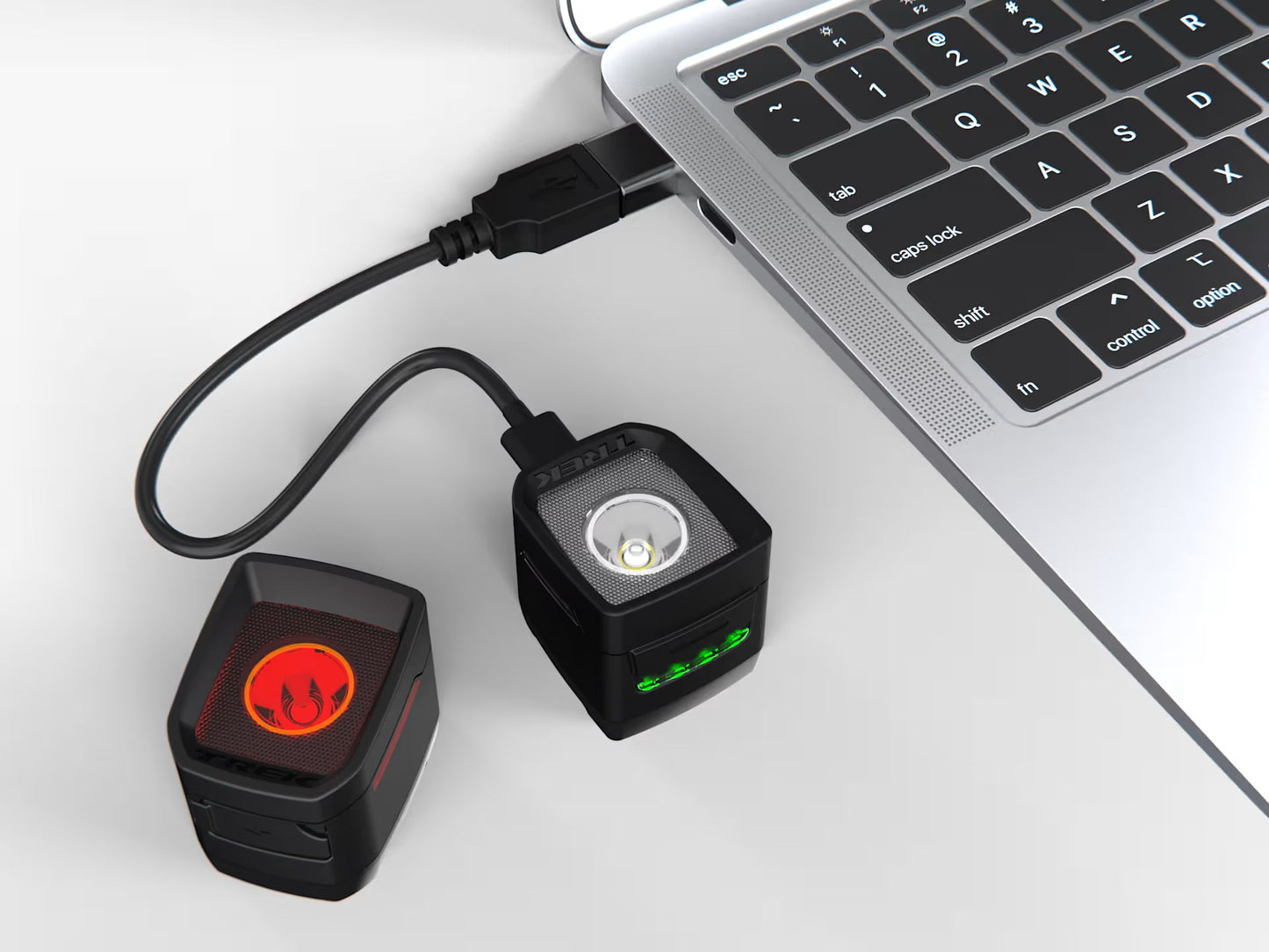 Trek Ion 100 R/Flare R City Bike 前後燈套裝-Black