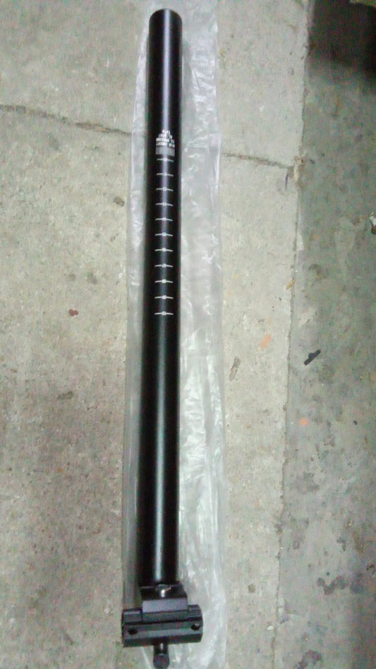 鋁合金長座通~33.9 X 550MM 黑色