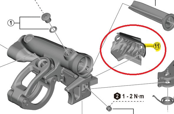 SHIMANO BL-M9220 左邊/右邊制手蓋