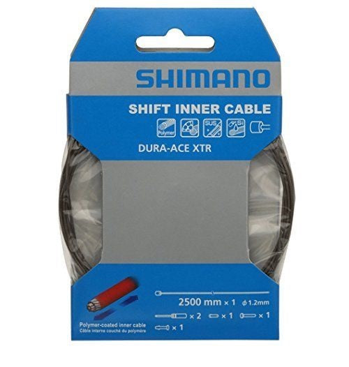 SHIMANO DA 9000 聚合物塗層波線芯-2500MM / SHIMANO DA POLYMER-COATED SHIFT INNER-2500MM-SINGL