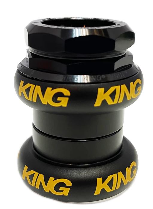 Chris King 1-1/8" Grip Nut 有牙叉盆 (雙色) / Chris King 1-1/8" Grip Nut Headset (Color mixing)