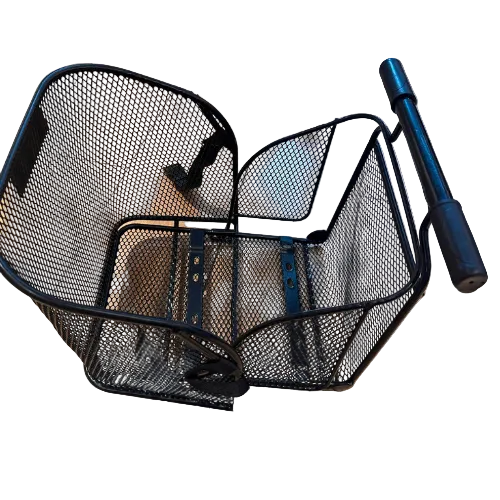 後鐵座椅有軟墊梳化-黑色 (TH-04) / REAR STEEL BABY SEAT WITH SOFA