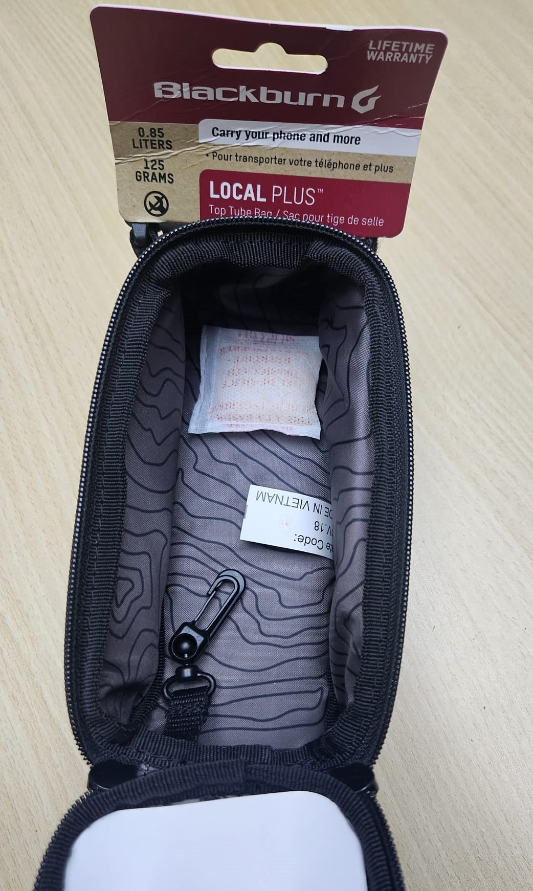 陳列品｜BLACKBURN LOCAL PLUS 上管袋