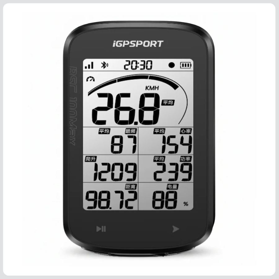 iGPSPORT BSC100Max 英文版 智能GPS咪錶
