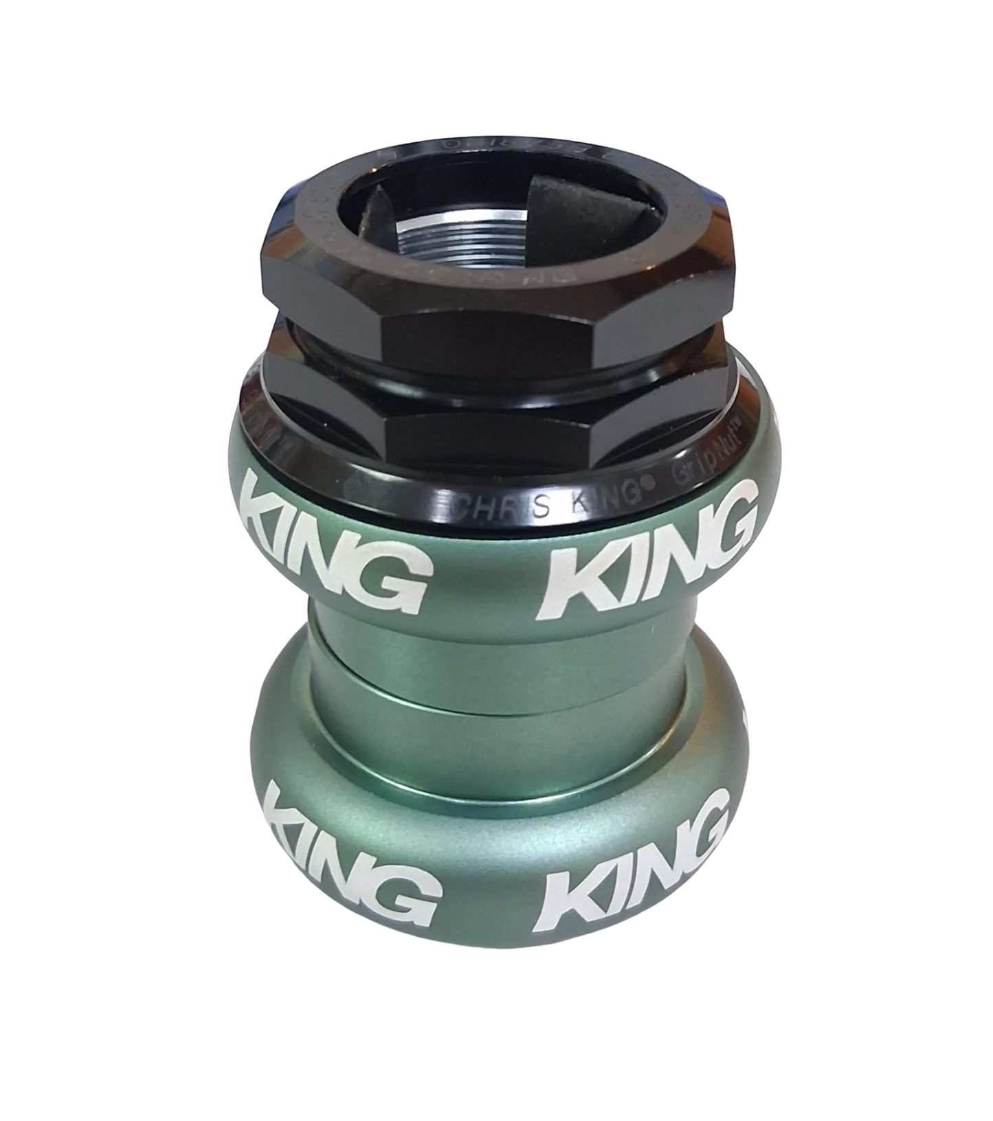 Chris King 1-1/8" Grip Nut 有牙叉盆 (雙色) / Chris King 1-1/8" Grip Nut Headset (Color mixing)