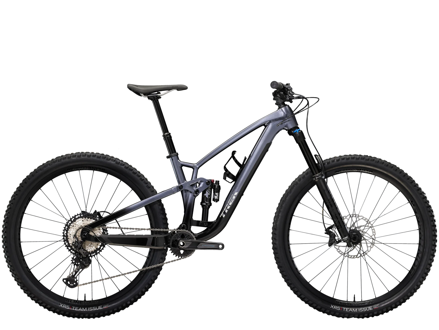 TREK 2023 FUEL EX 8 GEN 6 前後避震車-Galactic Grey to Black Fade