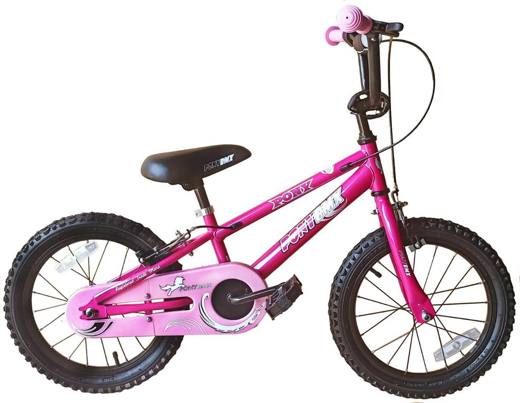 PONY 新款ST型車架14"小童單車 - 連輔助轆