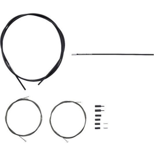 Shimano OPTISLICK 波線連殼套裝 - 黑色