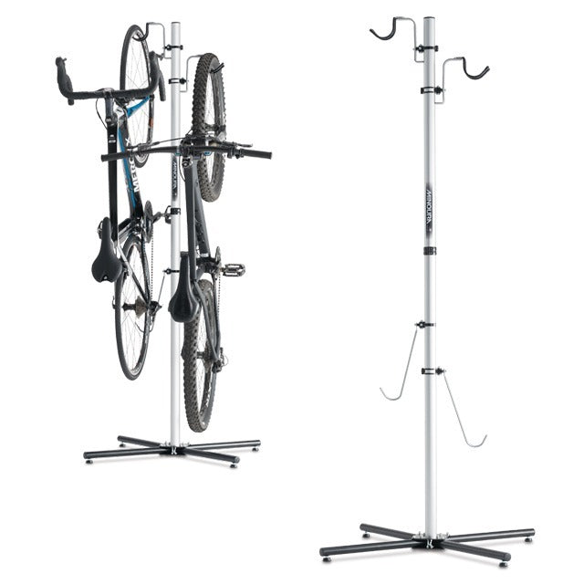 MINOURA P-600AL-7S 直立掛車架-黑色 / MINOURA P-600AL-7S "Closet cyclist" Vertically Suspended Bike Stand Black