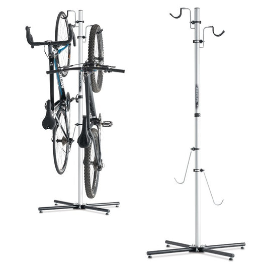 MINOURA P-600AL-7S 直立掛車架-黑色 / MINOURA P-600AL-7S "Closet cyclist" Vertically Suspended Bike Stand Black
